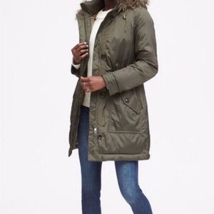 Banana Republic Green Coat - size Small